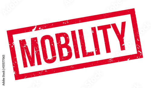 Mobility rubber stamp