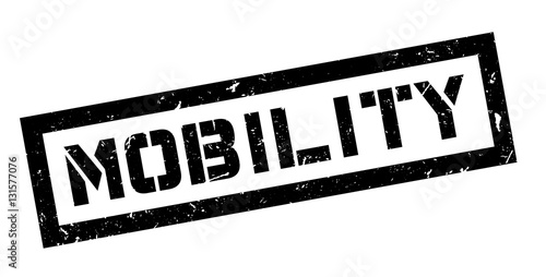 Mobility rubber stamp