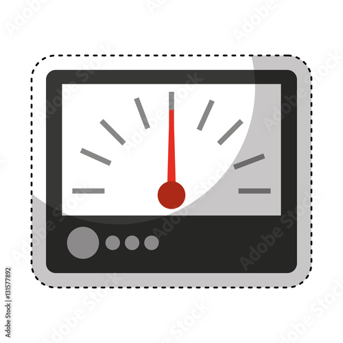 electrical multimeter isolated icon vector illustration design