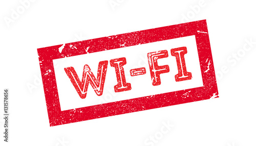 Wi-Fi rubber stamp