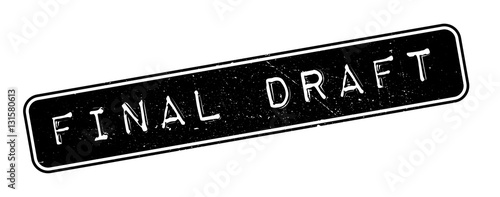 Final Draft rubber stamp