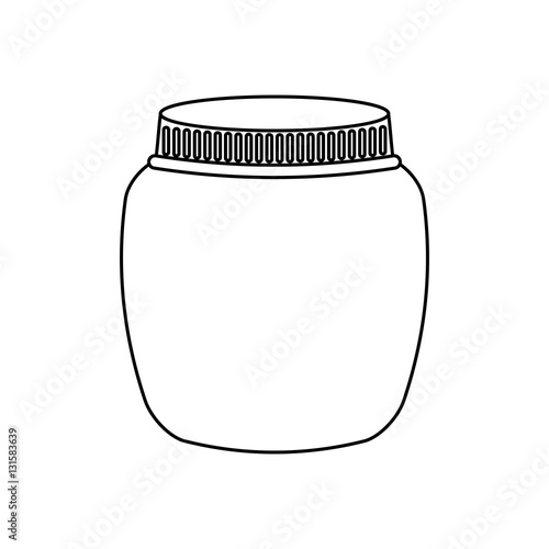 mason jar isolated icon vector illustration design