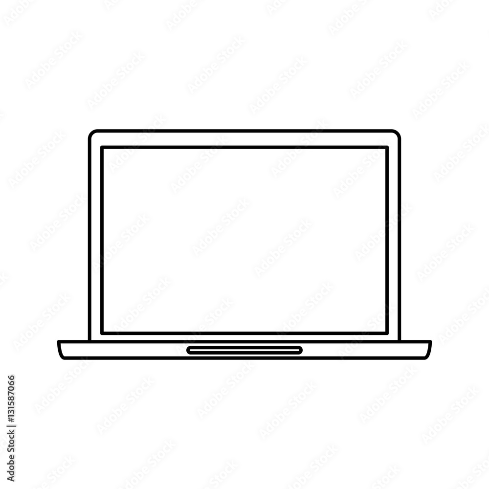 Laptop pc technology icon vector illustration graphic design Laptop pc technology icon vector illustration graphic design
