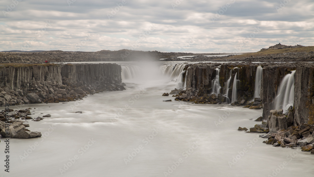 Fototapeta premium Dettifoss waterfall in Vatnajökull National Park, Iceland