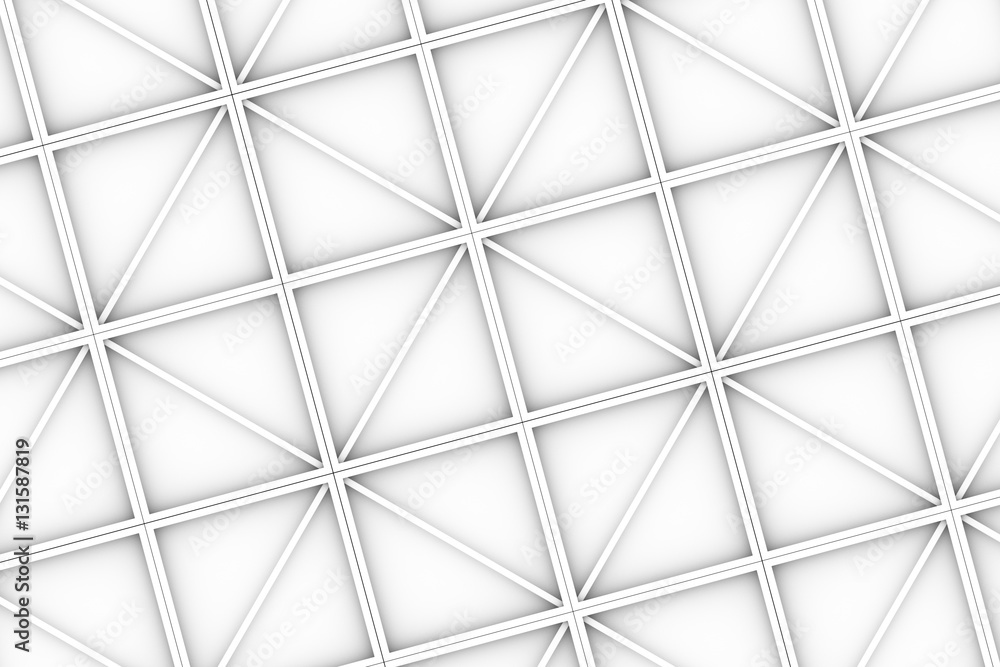 Wall of rectangle tiles with diagonal elements Wall of rectangle tiles with diagonal elements
