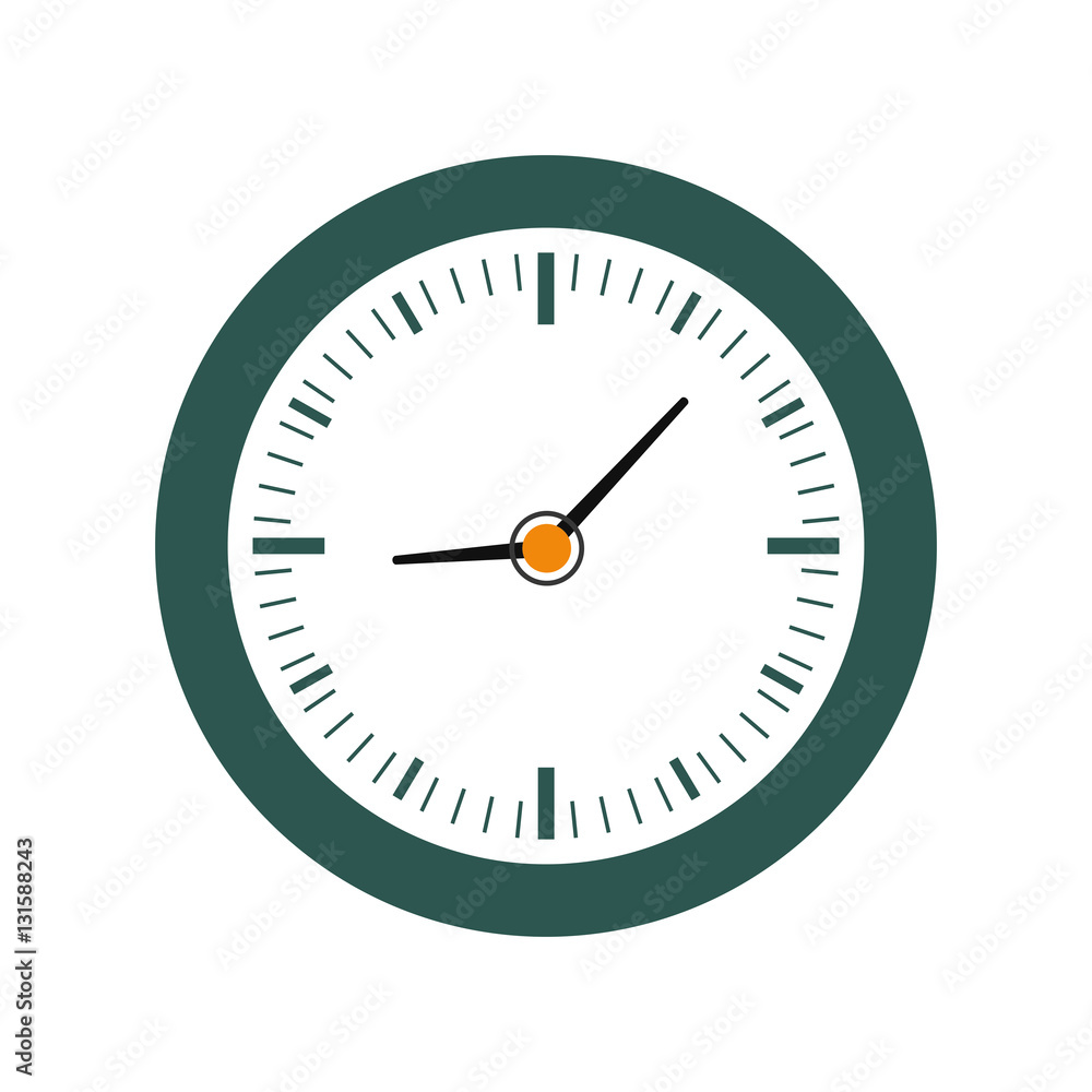 Time clock symbol icon vector illustration graphic design Time clock symbol icon vector illustration graphic design