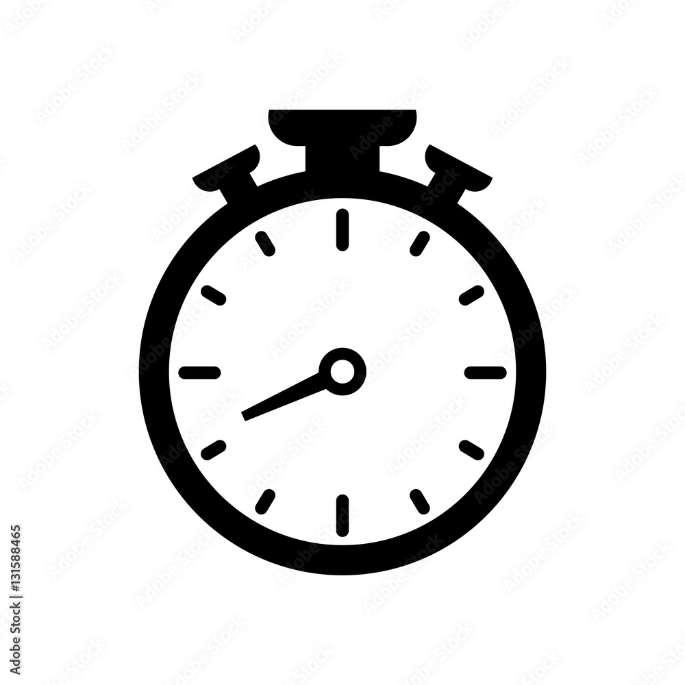 Time clock symbol icon vector illustration graphic design Time clock symbol icon vector illustration graphic design