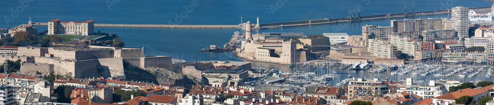 vue panoramique de Marseille