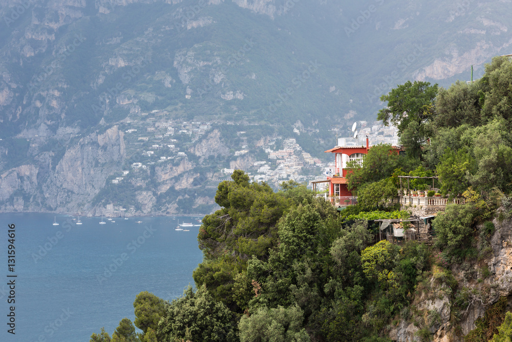 House on Amalfi coast