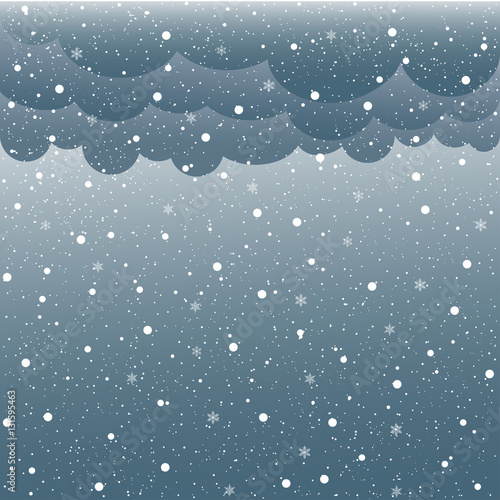 cloud with snow