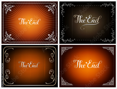 Final frame The End 