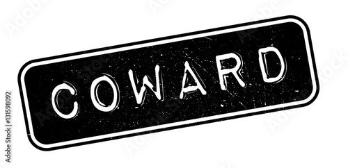 Coward rubber stamp