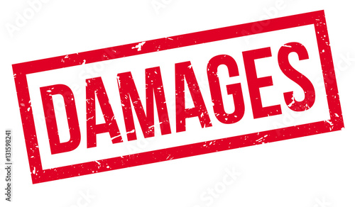 Damages  rubber stamp