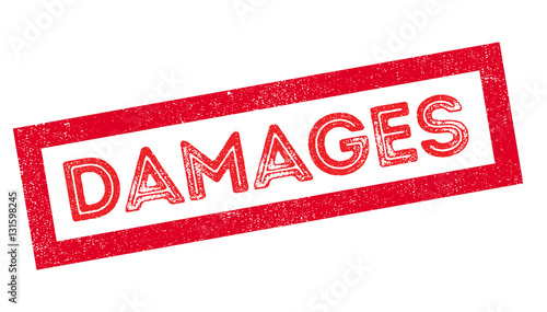 Damages  rubber stamp