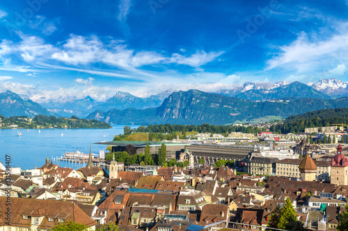 Panoramic view of Lucerne © Sergii Figurnyi