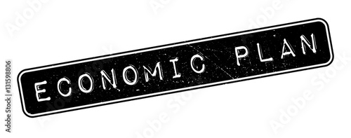 Economic Plan rubber stamp