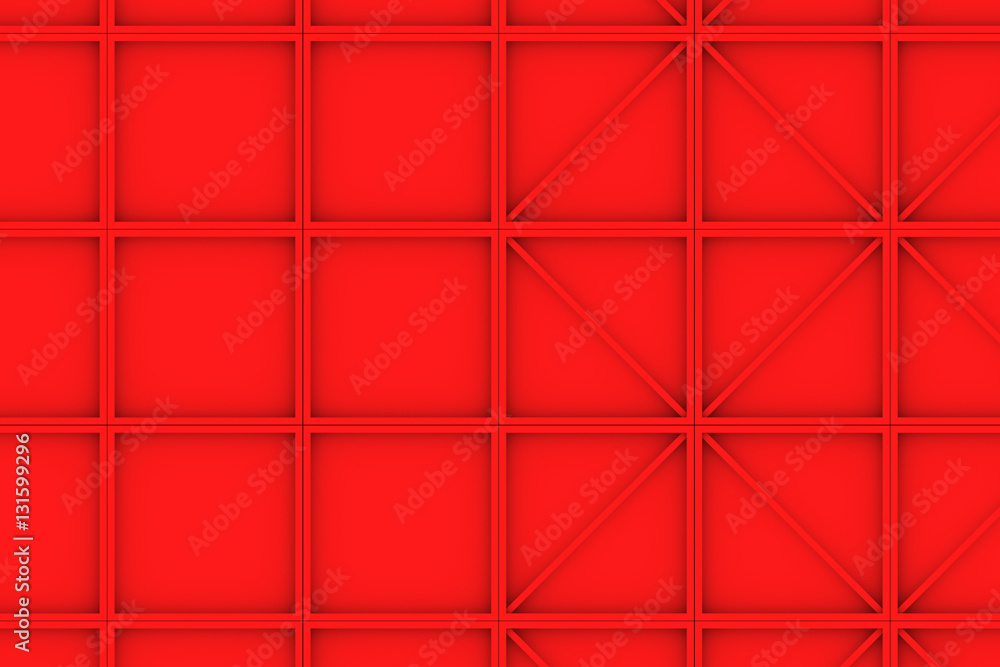 Wall of rectangle tiles with diagonal elements Wall of rectangle tiles with diagonal elements