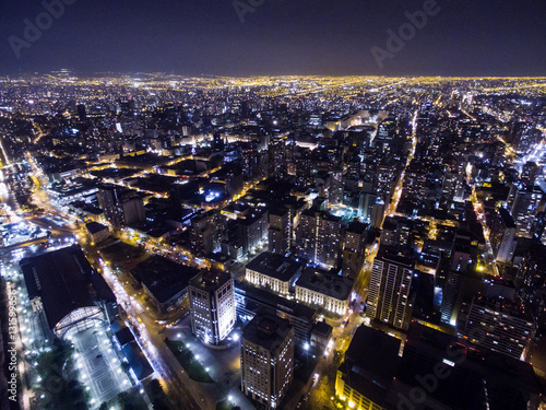 night city lights downtown 03