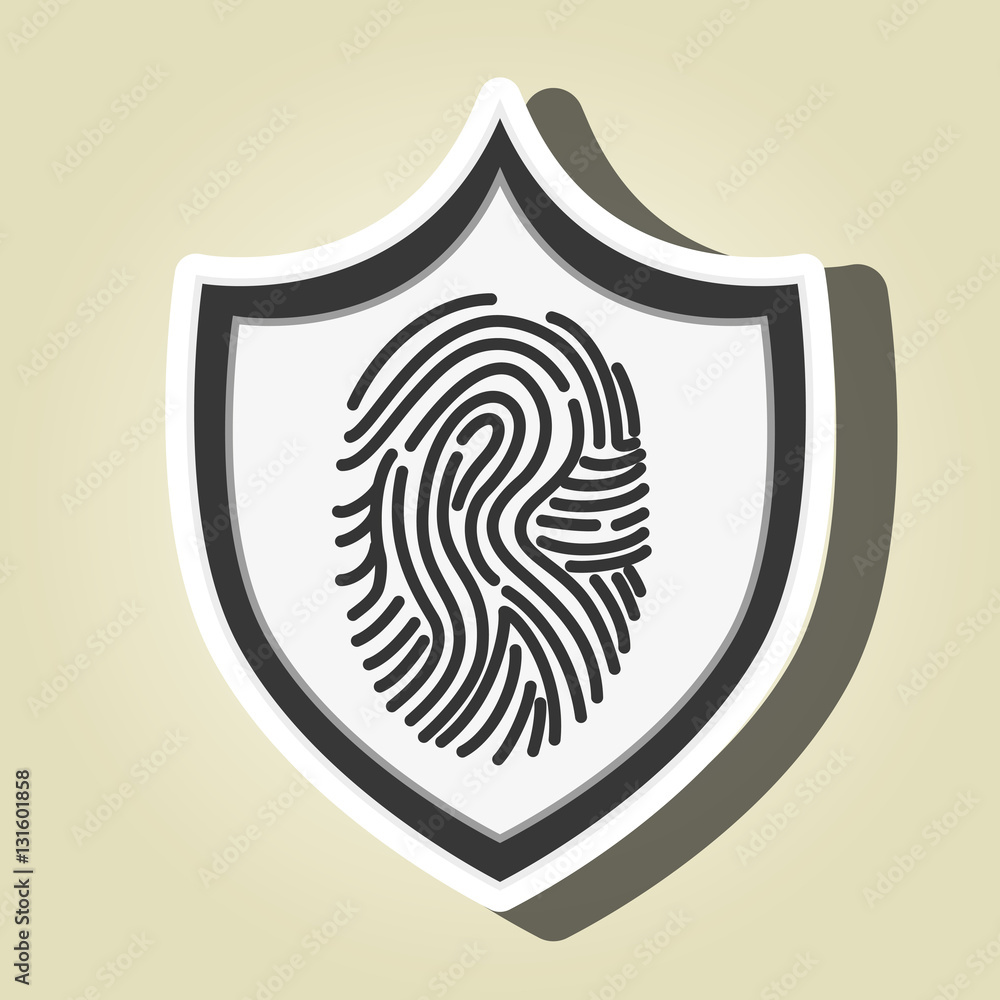 symbol finger print data vector illustration eps 10 symbol finger print data vector illustration eps 10