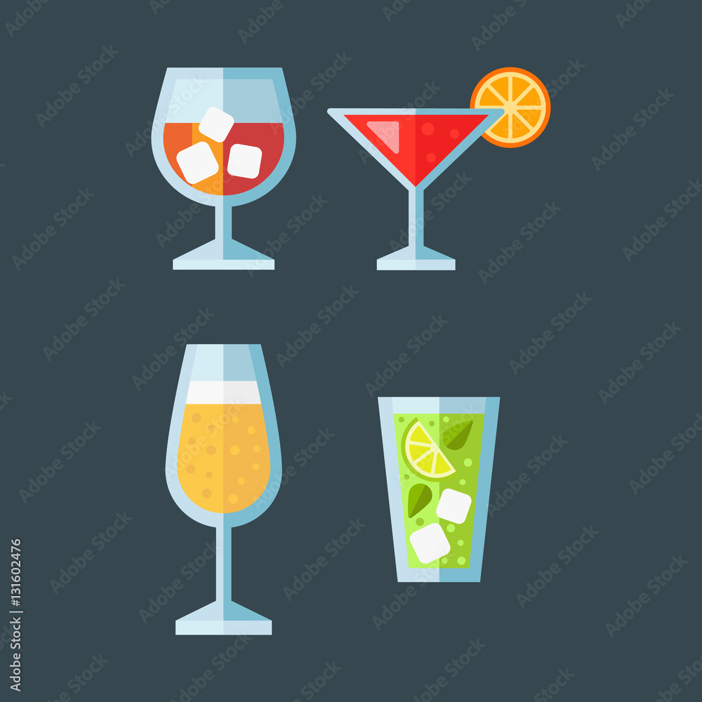 Canape snacks vector illustration. Canape snacks vector illustration.