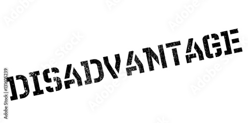 Disadvantage rubber stamp. Grunge design with dust scratches. Effects can be easily removed for a clean, crisp look. Color is easily changed.