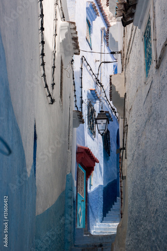 Chefchaouen city buildings