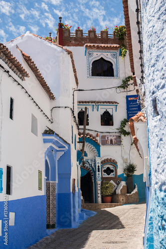 Chefchaouen city buildings © Mauro Rodrigues