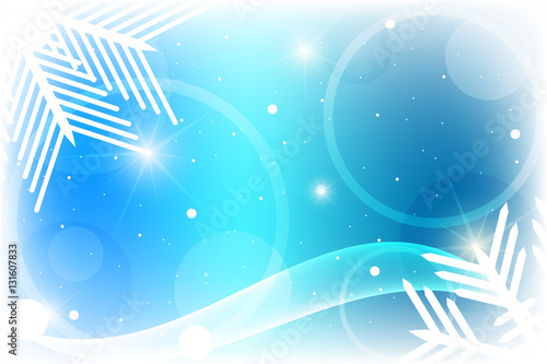 Blue winter background photo