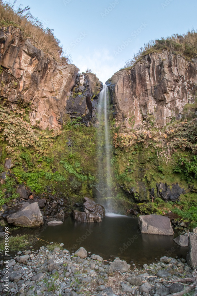 Tall waterfall in Salto da Farinha