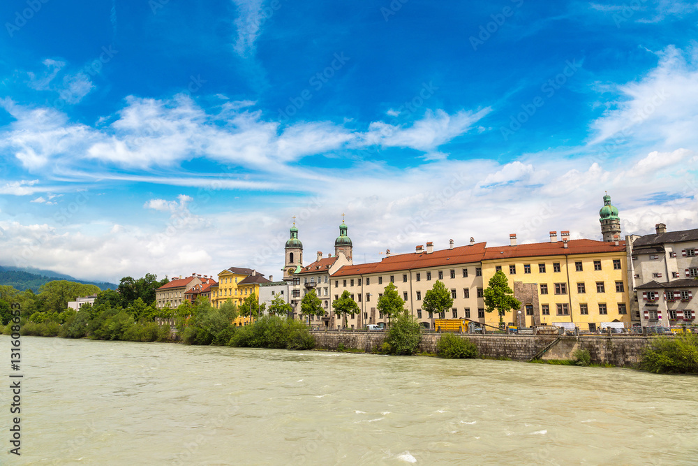 Fototapeta premium Building facade in Innsbruck