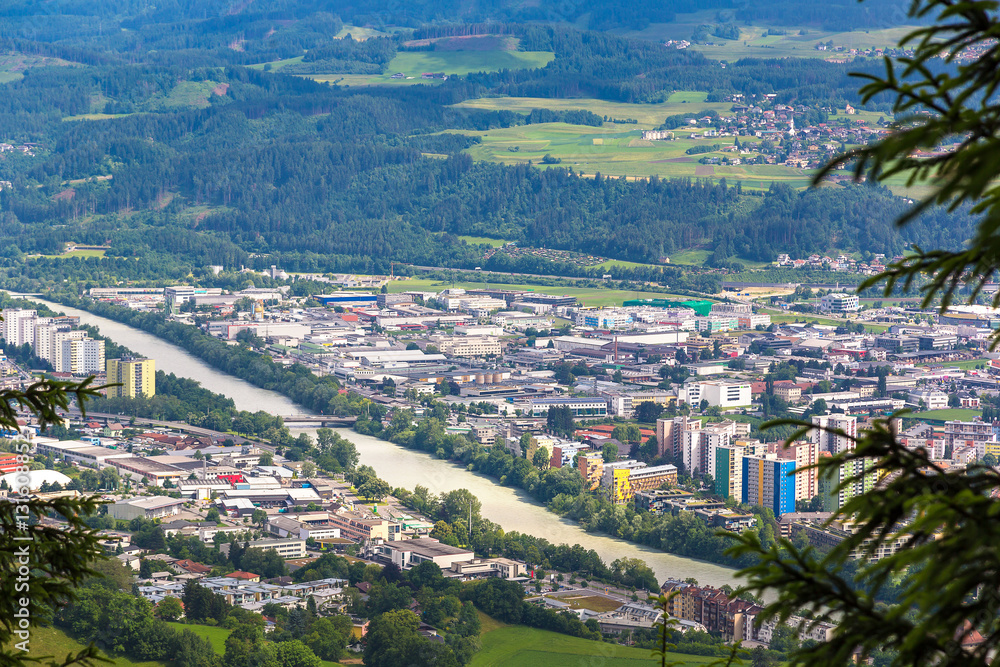 Panoramic view of Innsbruck