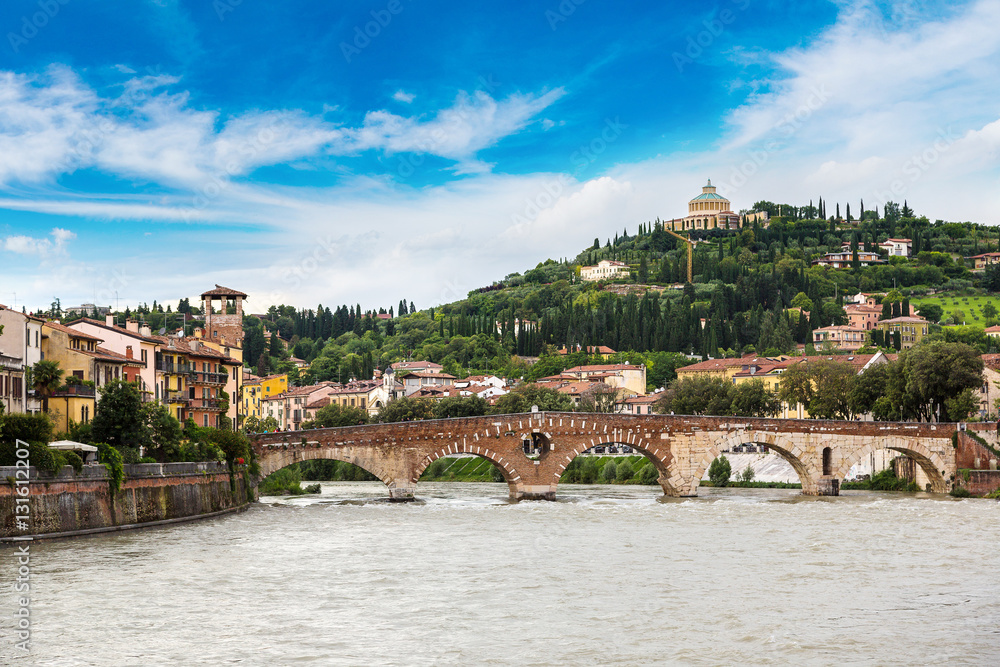 Bridge Ponte di Pietra in Verona