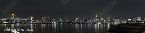 東京湾の夜景（豊洲からの風景） 