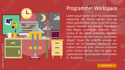 Programmer Workspace Conceptual Banner