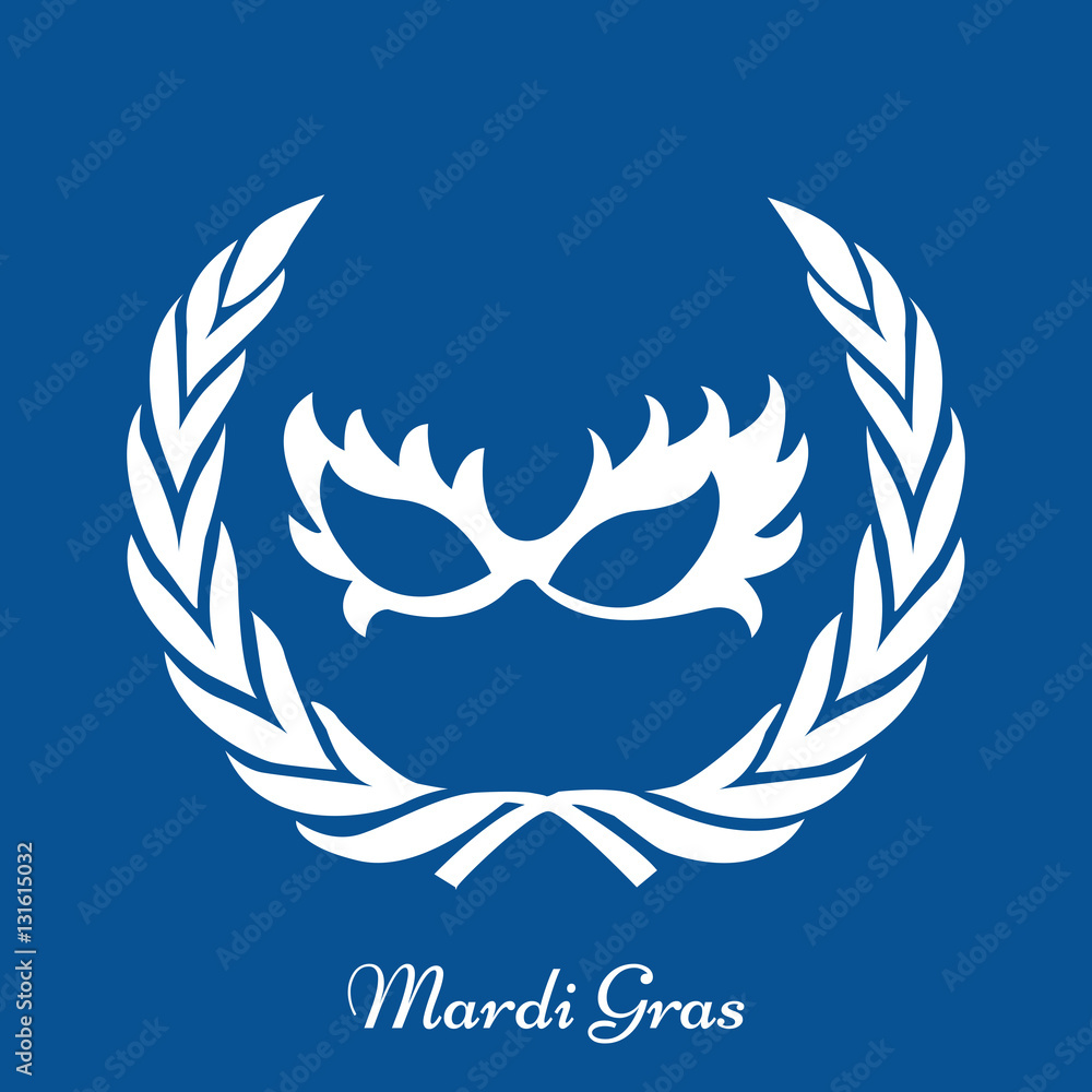 Obraz premium Mardi Gras Carnival background 