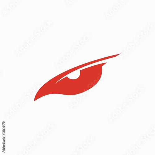 Animal eye logo design