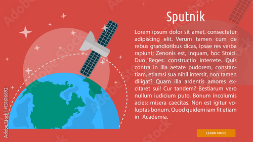 Sputnik Conceptual Banner