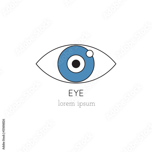 Eye line icon