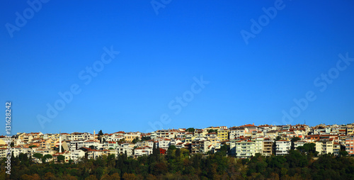 Panorama of the Uskudar district, Istanbul.