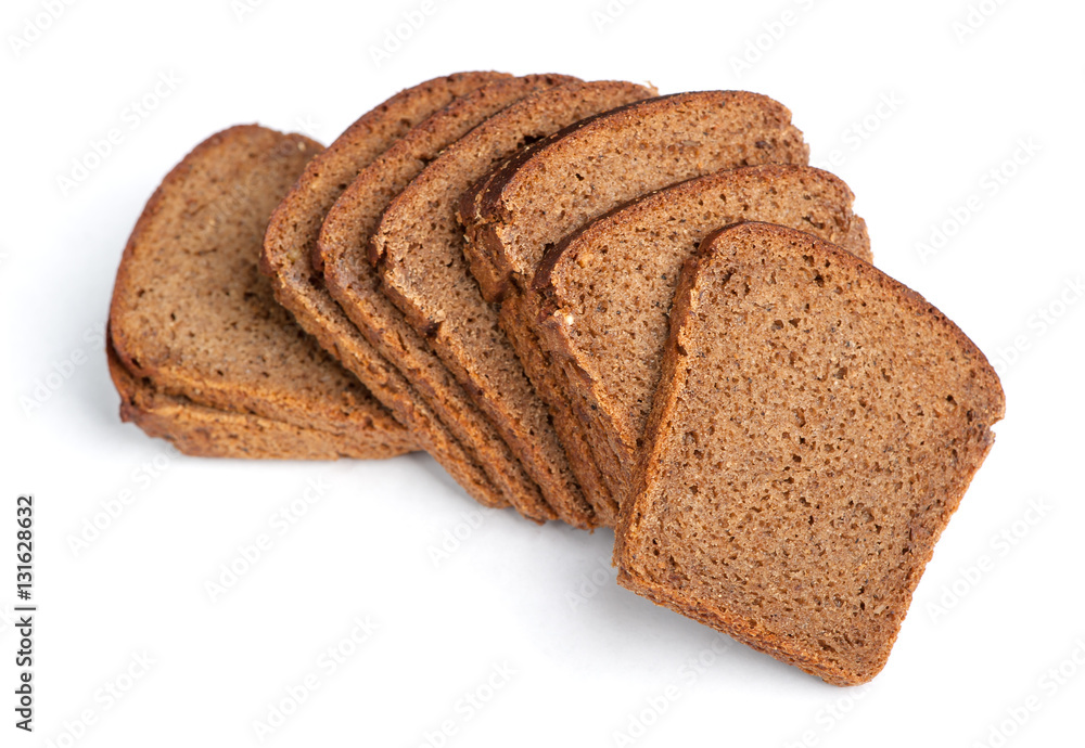 Sliced bread isolated Sliced bread isolated