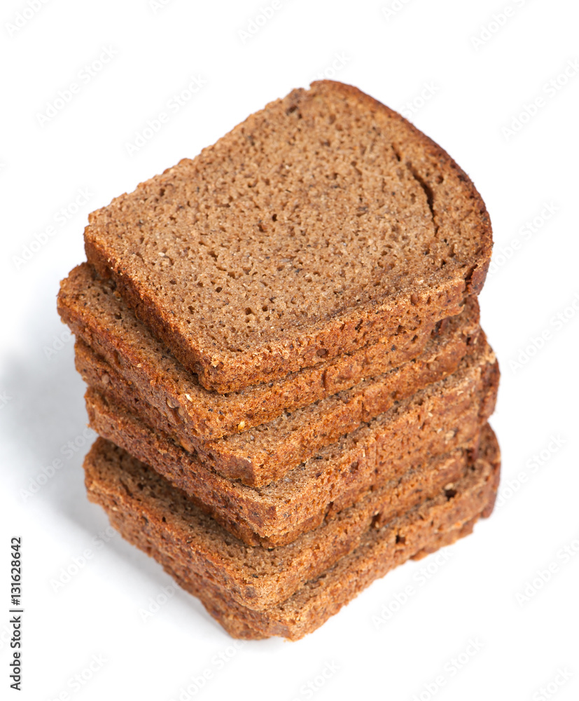 Sliced bread isolated Sliced bread isolated