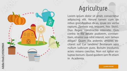 Agriculture Conceptual Banner