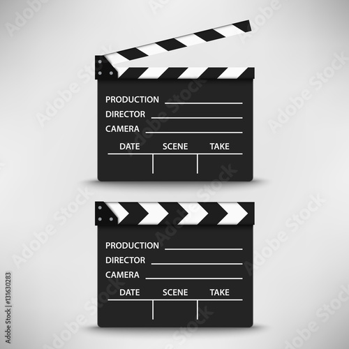 Open and closed movie flap template