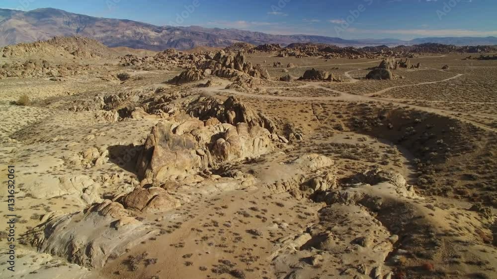 Lone Pine Desert Aerial 06 Fly towards Death Valley Lone Pine Desert Aerial 06 Fly towards Death Valley