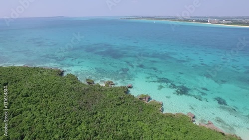 空撮 来間島