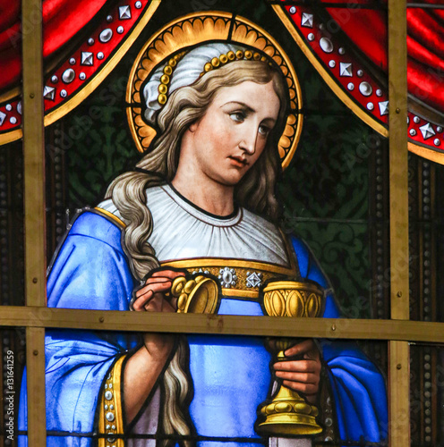 Photography Stained Glass - Mary Magdalene