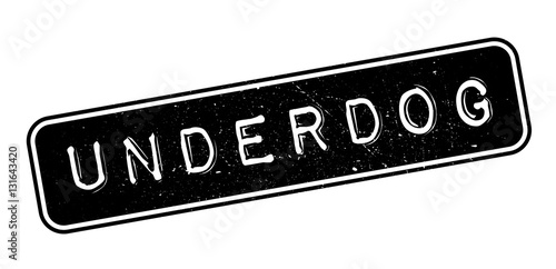 Underdog rubber stamp