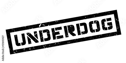 Underdog rubber stamp