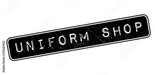 Uniform Shop rubber stamp