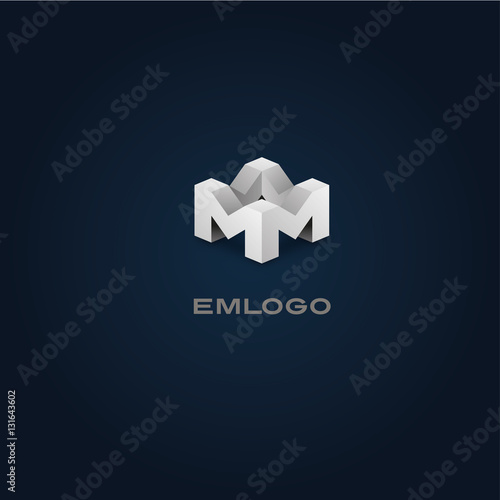 M LOGO 3D ISO